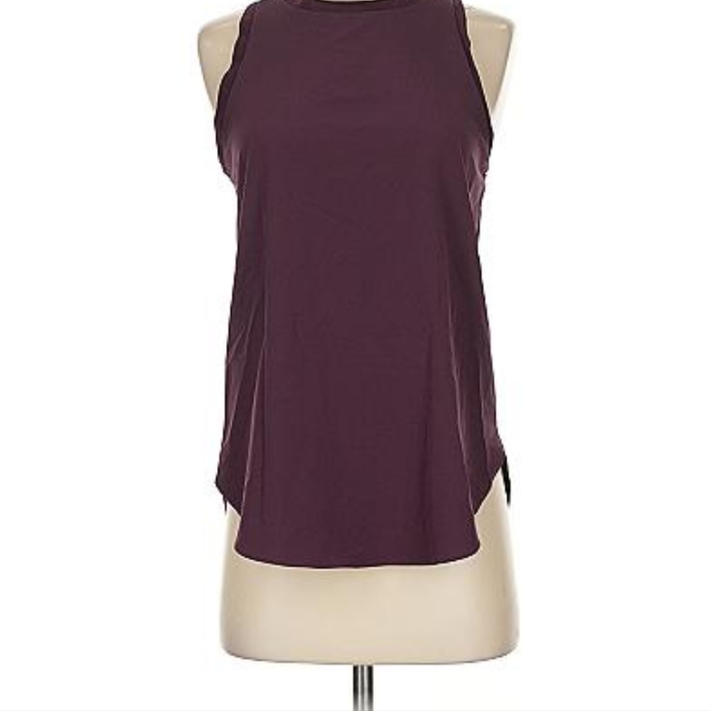 Women's Sleeveless Top - Purple  BR STANDARD WOMENS CASUAL COMFORT TANK TOP - Picture 7 of 15